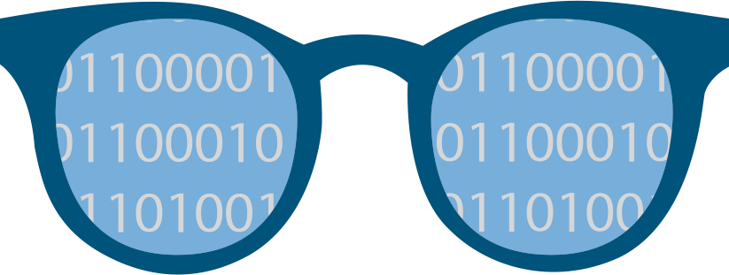 Illustration of monitoring glasses